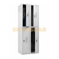 ШКАФ МЕТАЛЛИЧЕСКИЙ  ДВУХЪЯРУСНЫЙ  ЧЕТЫРЕХСЕКЦИОННЫЙ  - ТОО «Шым Снаб 13»