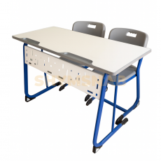 ДВУХМЕСТНАЯ ШКОЛЬНАЯ  ПАРТА И СТУЛЬЯ ФИКСИРОВАННАЯ - ТОО «Шым Снаб 13»